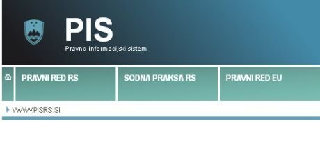 Pravno-informacijski sistem Republike Slovenije na enem mestu