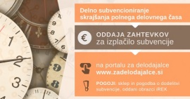 Oddaja zahtevkov za izplačilo subvencije možna tudi za oktober