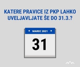 Katere pravice iz protikorona paketov lahko uveljavljate še do 31. 3. 2021