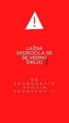 Bodite pozorni: vse več lažnih sporočil
