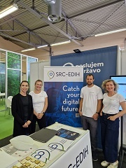 Predstavitev projekta SRC-EDIH na sejmu MOS