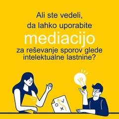 Alternativno reševanje sporov na področju intelektualne lastnine