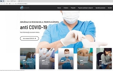 Anti COVID-19 spletna stran