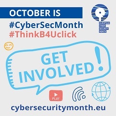 Oktober - mesec kibernetske varnosti