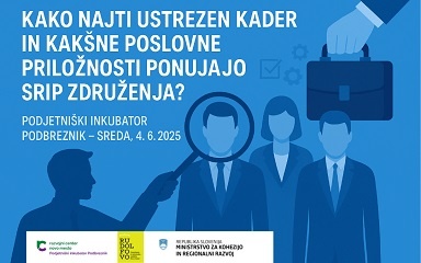 Kako najti ustrezen kader in kakšne poslovne priložnosti ponujajo SRIP združenja?